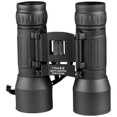 Mil-Tec Black Collapsible Kikare 10x42