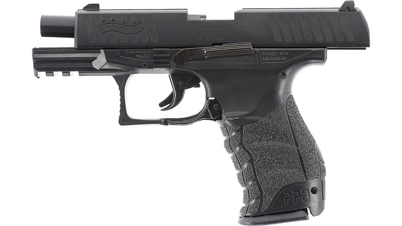 Walther PPQ Duty Pistol med Metallslide Inkl Tungt Magasin
