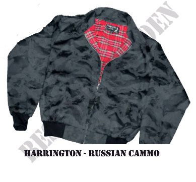 Harrington jacka kamouflage