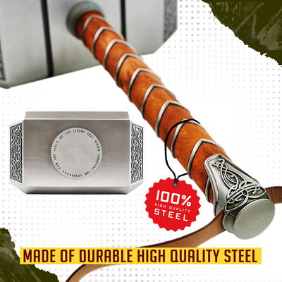 Thor - Mjolnir 1:1 Skala Film Replika Inkl Ställ