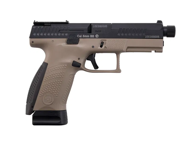 CZ P-10C Airsoft Pistol med Blow Back, FDE 6mm