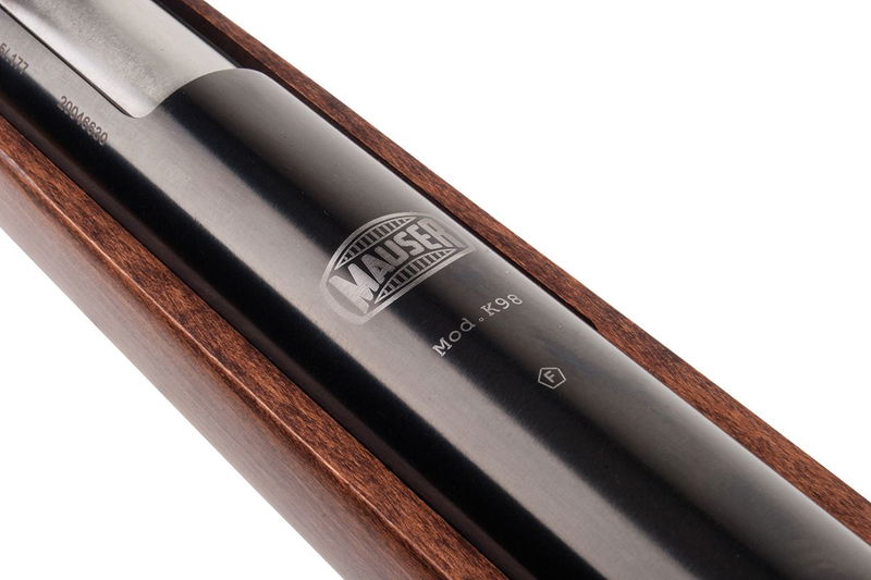 Mauser K98 air rifle with wooden stock 4.5mm - under cocking arm