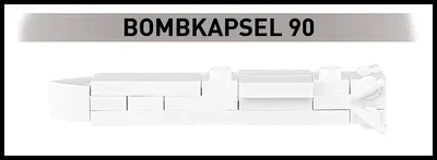 Cobi-5911 Saab AJS37 Viggen stridsflygplan med Tre kronor märkning - 910 byggblock