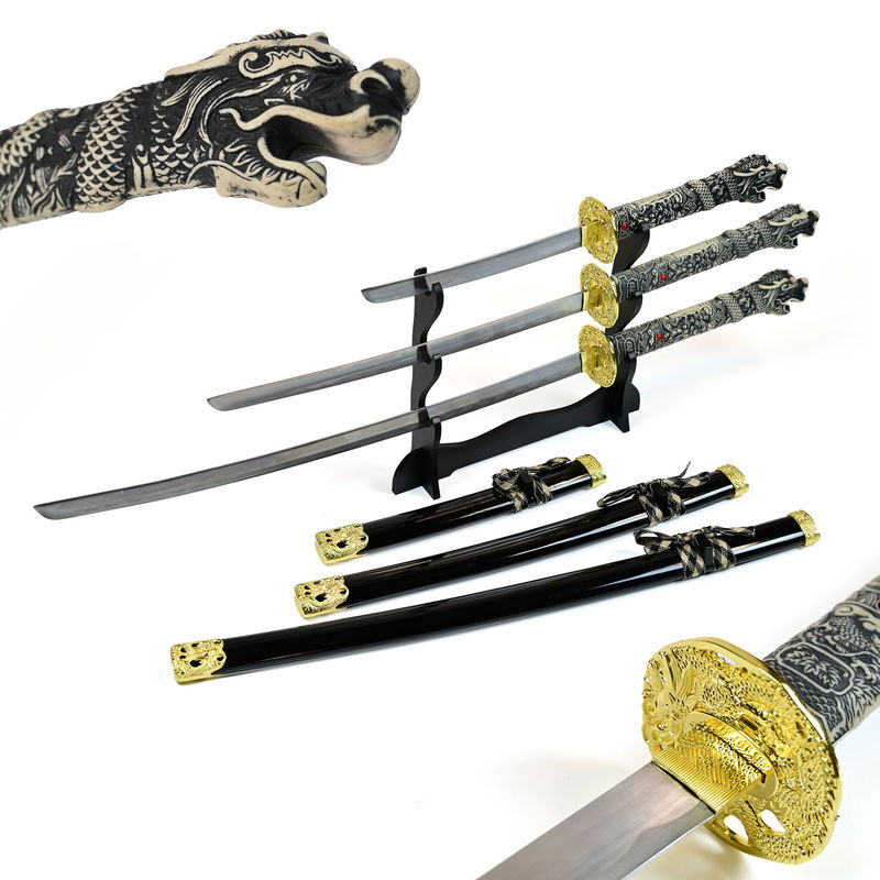 Highlander Duncan MacLeods Samuraj Svärdset - 3 st