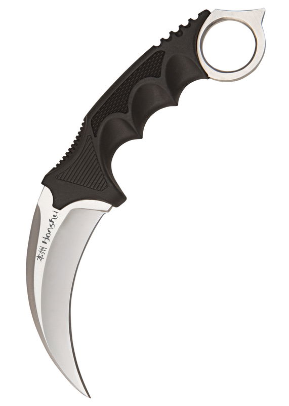 Honshu Karambit Knife Silver-colored with Sheath