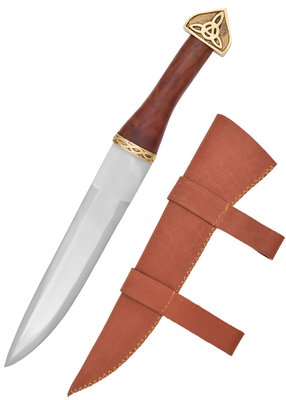Viking Kniv med Läderslida - 800-talet