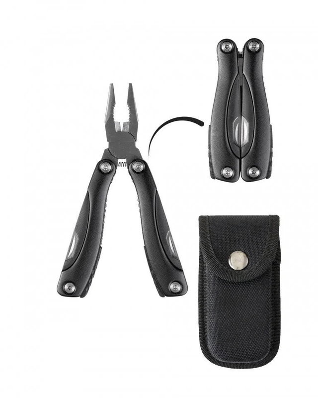 MIL-TEC BLACK MULTITOOL SET LARGE