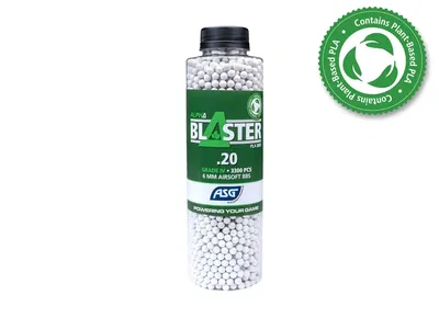 Alpha Blaster PLA BBs, 0.20g, 3300 st