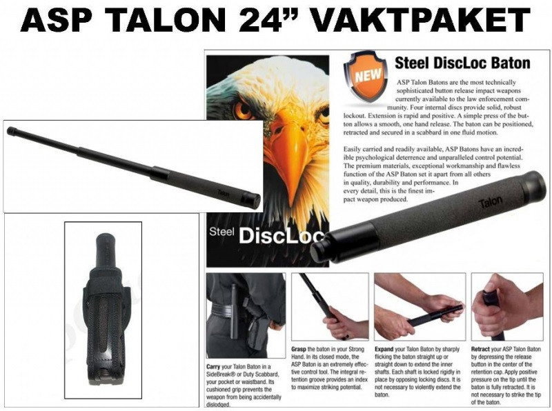 Vaktpaket ASP Talon - 24 tum
