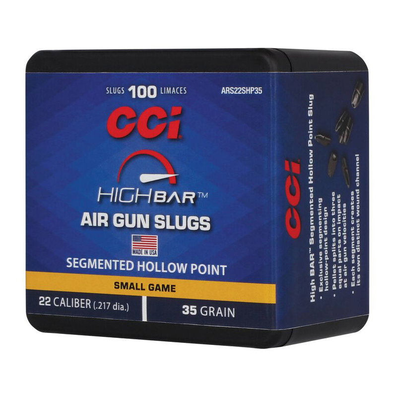 CCI High Bar Air Gun Slugs 5,5mm Segmented HP 100/Box