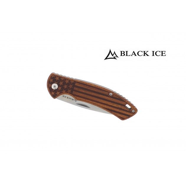 Black Ice America Fällkniv 3Cr13 Stål