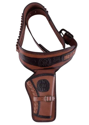 Billy The Kid Western Revolver Paket inkl Hölster i Läder