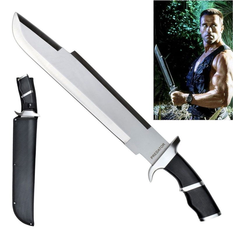 Predator Raptor Machete Film Kniv