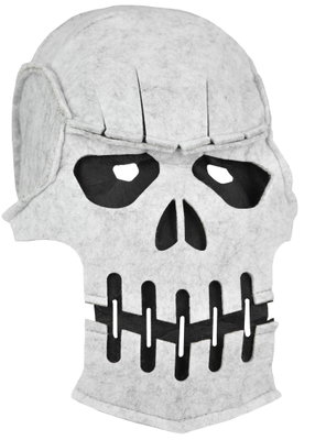 Halloween Dödskalle Mask för Barn i Filt