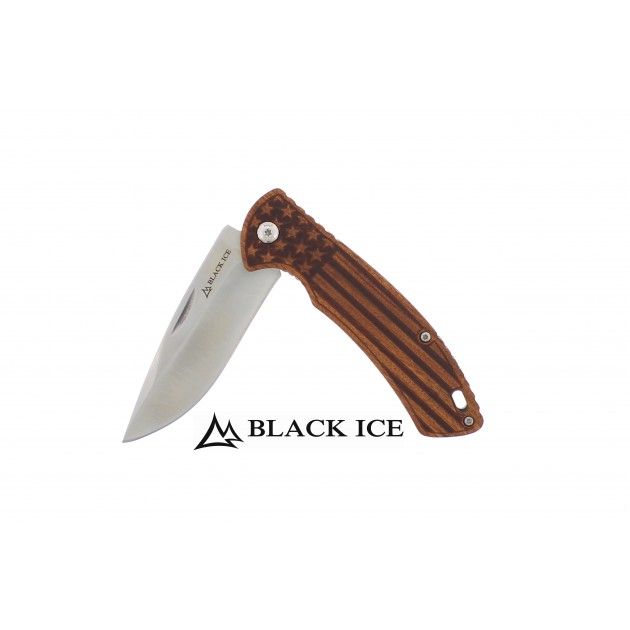 Black Ice America Fällkniv 3Cr13 Stål