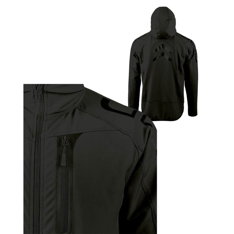 Mil-Tec Black Flex-Tech Jacka Dynamic Force