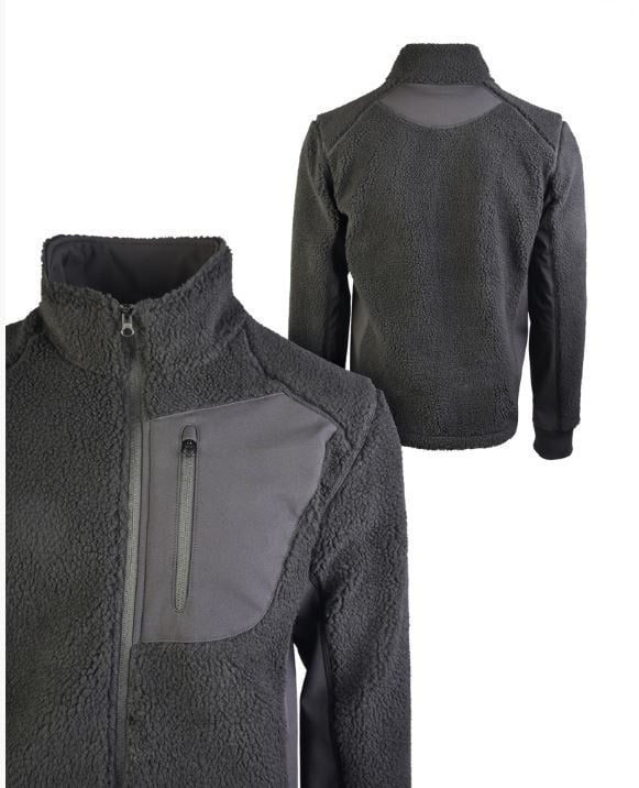 Black BearForce Teddy Fleece Jacka