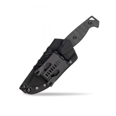 Mil-Tec Svart G10 Fältkniv med Kydex Hölster