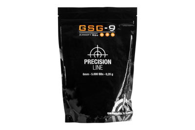 GSG-9 Precision Line Airsoft 6mm BBs Vita 0,20g 5 000 st