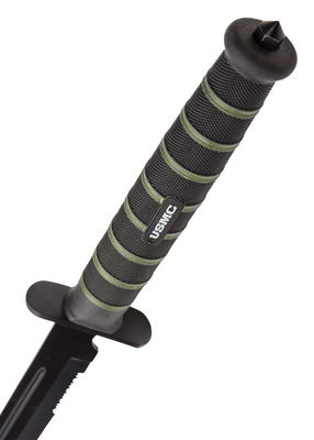 USMC Blackout Combat Sword with Nylon Sheath