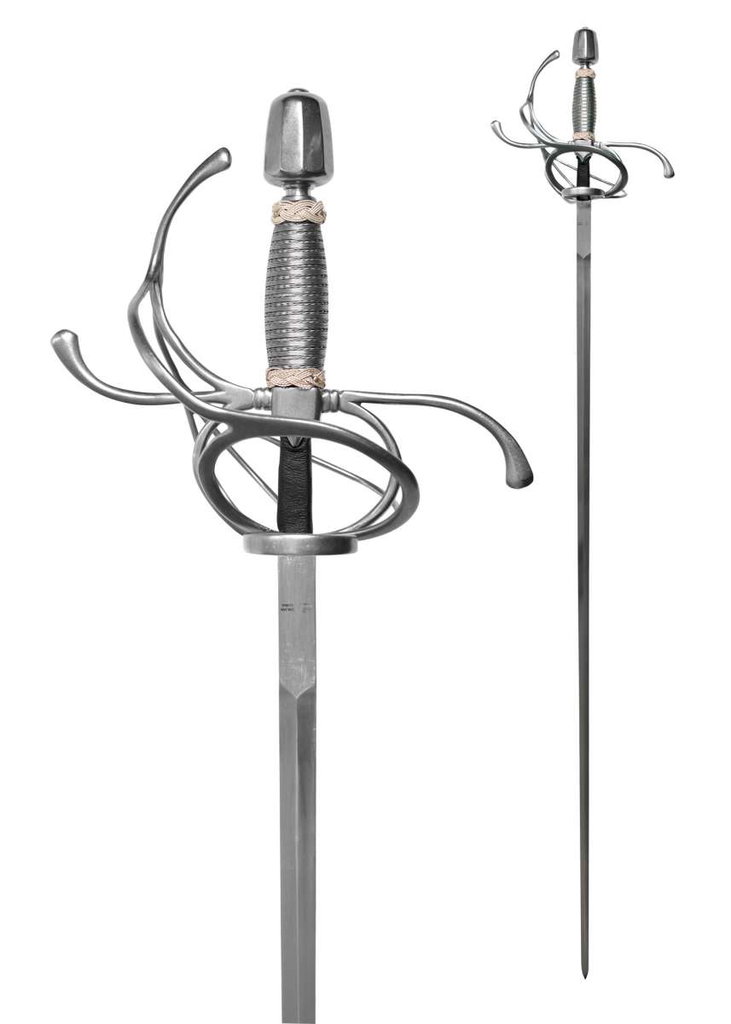Hanwei Solingen tysk värja - high carbon steel, flex-tempered klinga