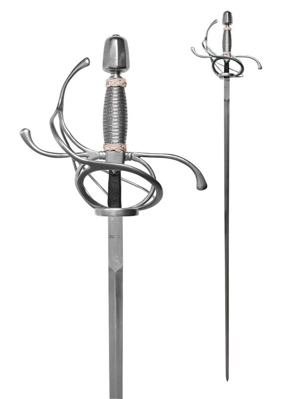 Hanwei Solingen tysk värja - high carbon steel, flex-tempered klinga