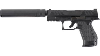 Walther PDP Compact 4" Spring 6mm Pistol Med Ljuddämpare