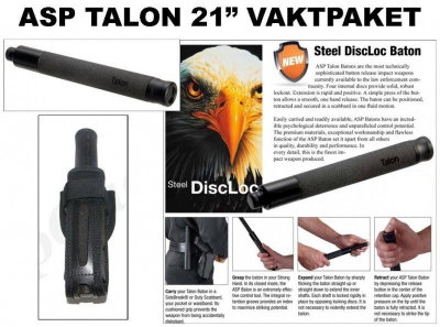 Vaktpaket ASP Talon - 21 tum