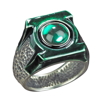 Green Lantern Prop Ring & Display (DC Comics)