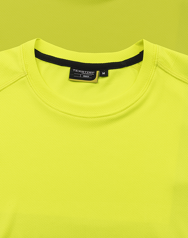 Texstar Hi-Vis Short-Sleeve Work Shirt
