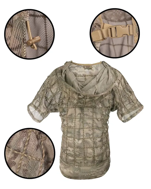 Mil-Tec Flectar Sniper Ghillie Kappa