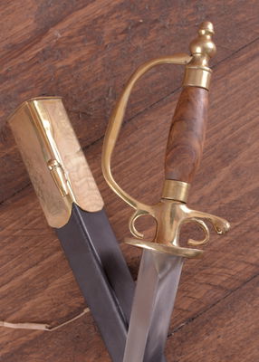 Hovsvärd/Galantsvärd - historiskt lätt svärd från 1700-talet