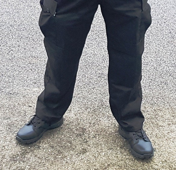 Miltec taktisk lättviktssko - svarta lågskor