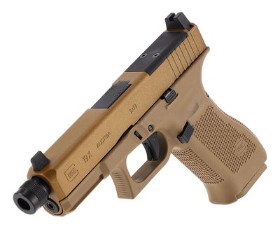 Glock 19X MOS GBB CO2 Pistol 4,5mm BB (Licensfri, 18 år)