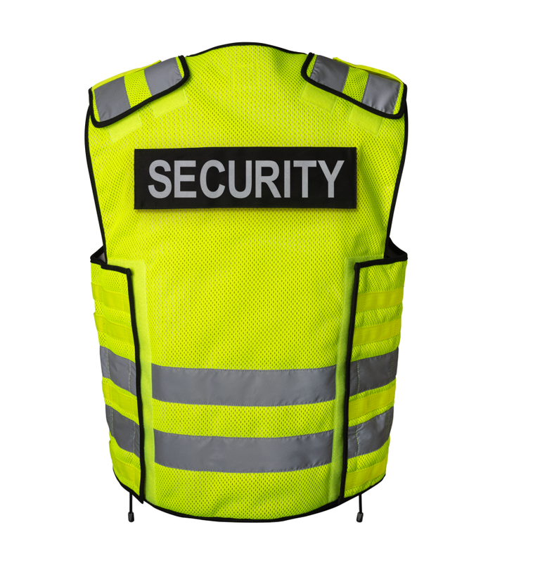 Kozane® HI-VIS Reflex Väst Med Motstånd Mot Knivangrepp