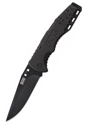 Folding Knife Salute Mini - Black, SOG