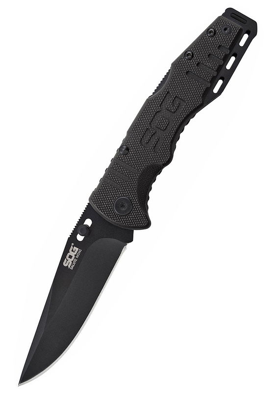 Folding Knife Salute Mini - Black, SOG