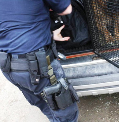 Snigel Polis Modulär teleskopbatonghållare (RPS OK)