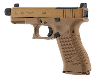 Glock 19X MOS GBB CO2 Pistol 4,5mm BB (Licensfri, 18 år)