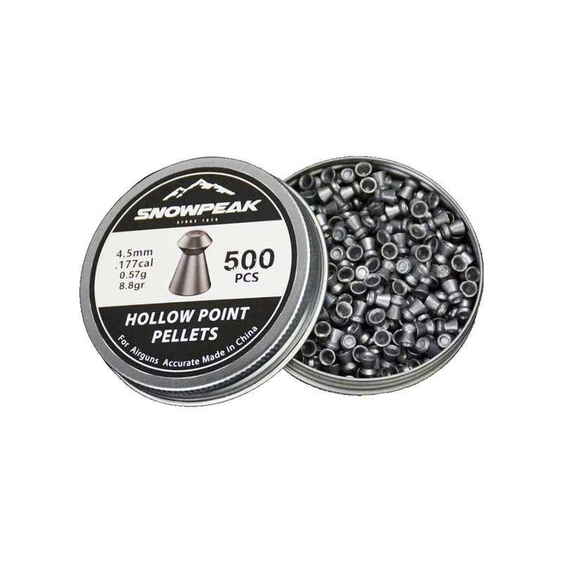 Snowpeak Hollow Point Diabol för Jakt 4,5mm (0,57g) 500st