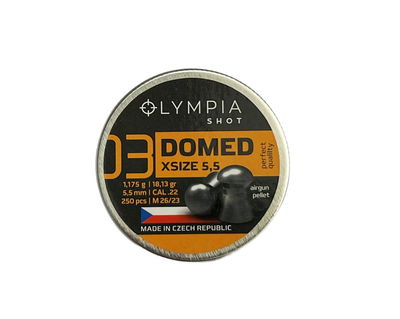 Olympia Domed Diabol Xsize 5,5mm - 1,175g 250st