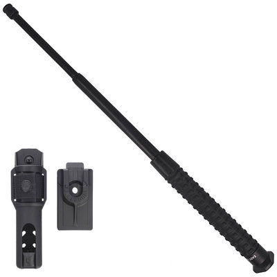 ESP Easy lock 24" härdad teleskopbatong med infällningsknapp + roterbart hölster