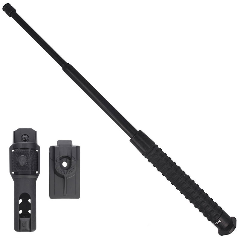 ESP Easy lock 24" härdad teleskopbatong med infällningsknapp + roterbart hölster