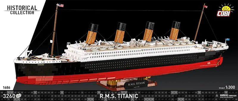 COBI-1686 R.M.S.Titanic skala 1:300 - 3260 byggblock!