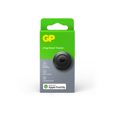 GP eTag Smart Tracker - Black
