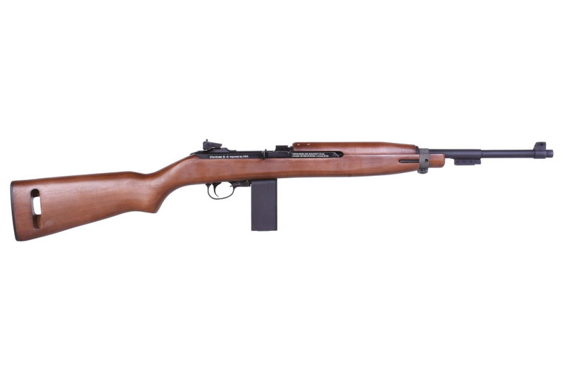 Springfield M1 Karbin i Äkta Trä 4,5mm BB med Blowback