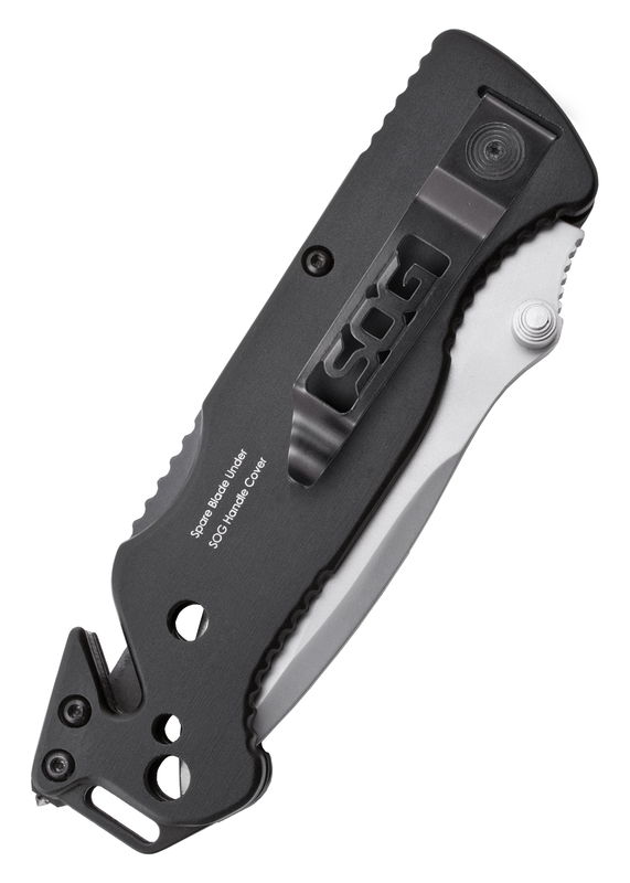 SOG Escape - räddningskniv med sågtandat blad