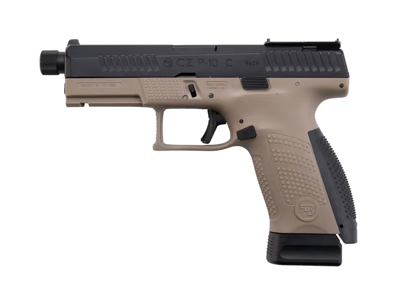 CZ P-10C Airsoft Pistol med Blow Back, FDE 6mm