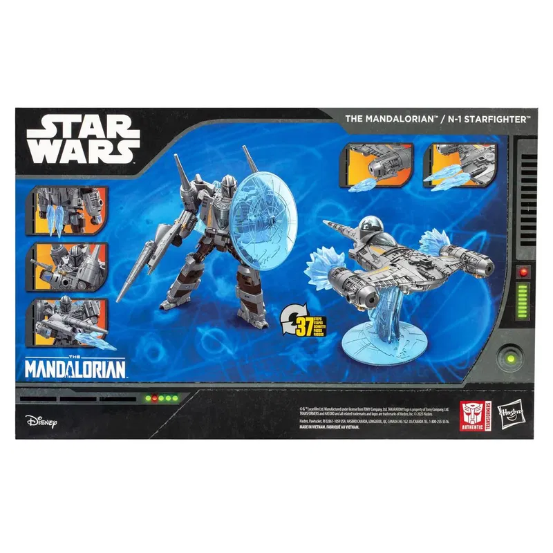 Transformers Star Wars N-1 Starfighter från The Mandalorian