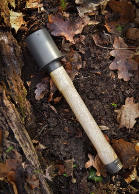 Tysk WW2 M24 Stavgranat Replika av Trä och Metall, 36 cm